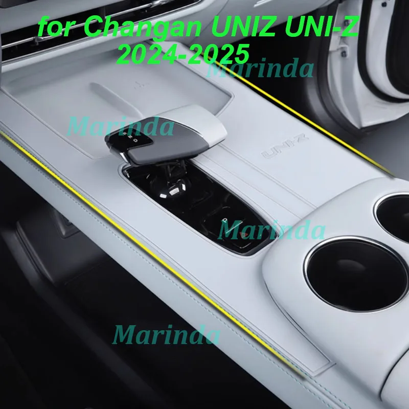 

Car Central Console Silicone Pad for Changan UNI-Z UNIZ 2024-2025 Gear Panel Anti-Slip Protective Cover Interior Accessories