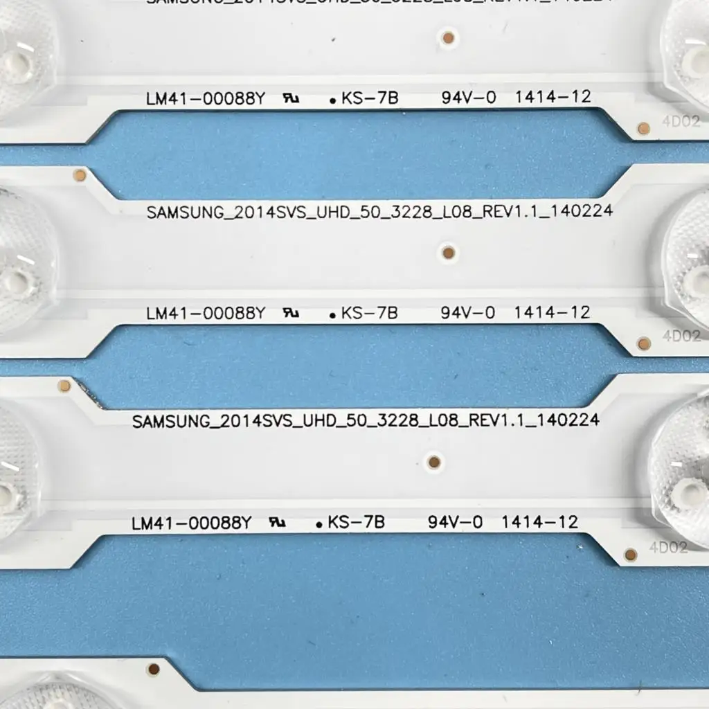 LEDバックライトストリップ,ue50hu6900 ue50hu6900s,50hu6900f,un50hu6950f,ue50hu7000,CY-GH050HGNV3H,LM41-00088Y用