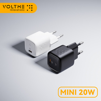 VOLTME 20W Mini USB Type C Charger Fast Charging Charger Quick Charge QC 4.0 3.0  For iPhone 12 Pro Samsung Xiaomi Phone Charger