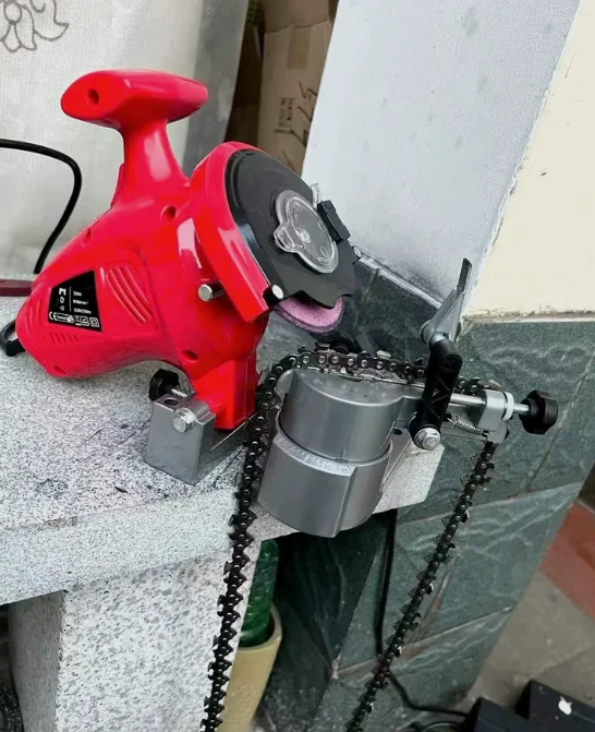 Chainsaw chain file Automatic chain grinding machine Chainsaw file grinding chain grinder artifact Chainsaw sharpener