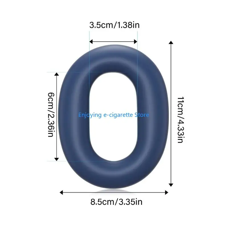 Over-Ear-Kopfhörer-Ohrpolster-Schutzhüllen für H9-Kopfhörer, Paar Silikonhüllen für Handhabung und Lagerung, Pflege Y4QF – Detail 6