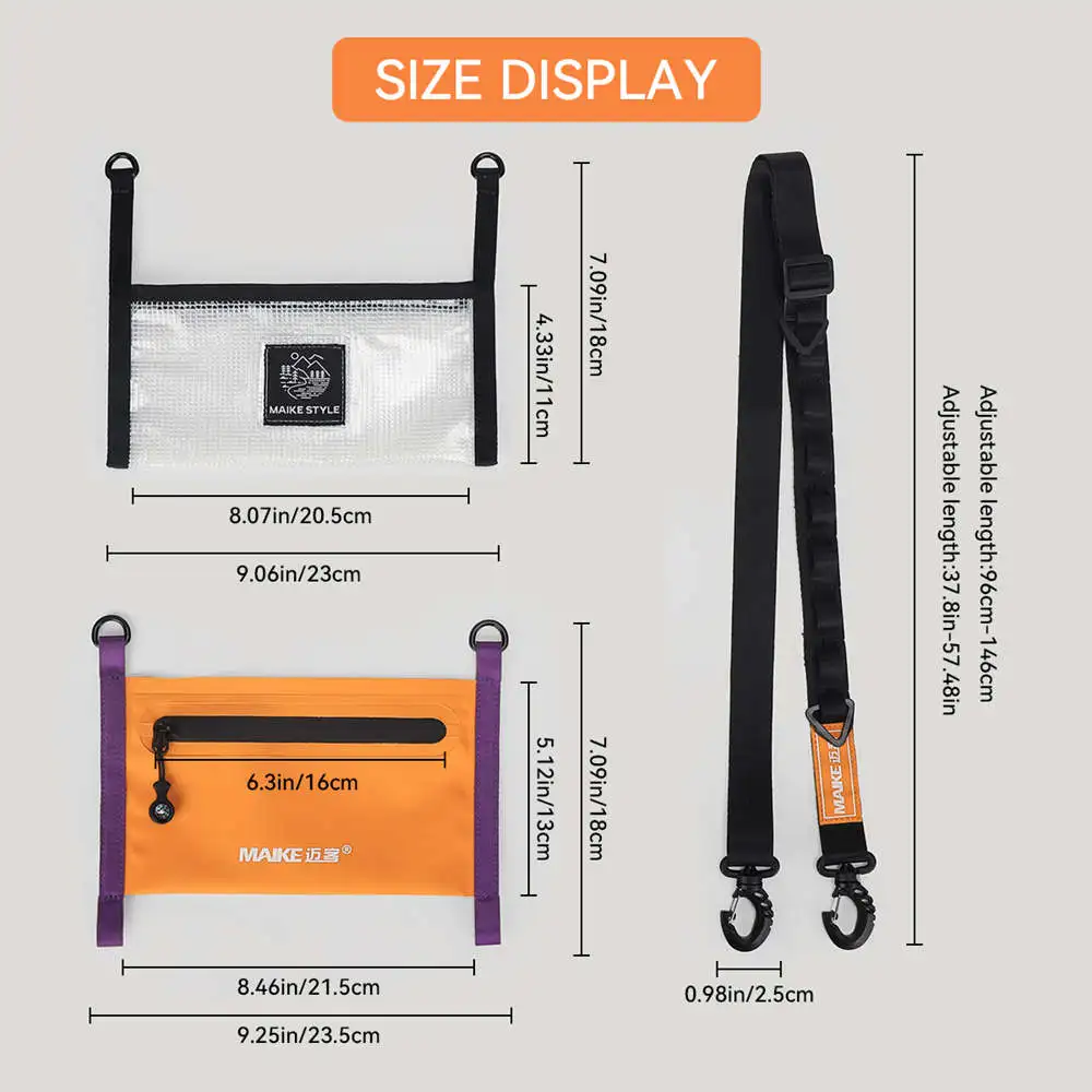 Maike – trousse de toilette sèche étanche, rangement de natation, kayak, bateau, plage, déplacements, sacs de toilette étanches pour téléphone portable