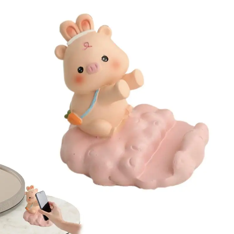 Милая подставка для телефона, мультяшный держатель для смартфона для стола, настольных смартфонов и планшетов, подставка для мобильного телефона с милыми животными для спальни