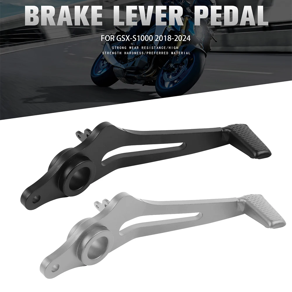 

Для Suzuki GSXS1000 2018-2022 2023 2024, подножки для мотоцикла, рычаг заднего тормоза, аксессуары для педалей GSX-S1000 GSXS GSX S1000