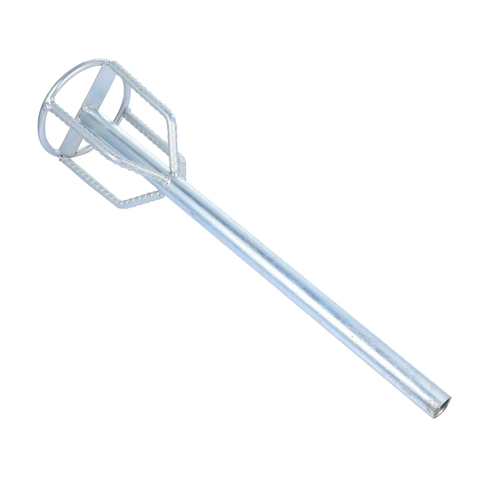 Electric Drill Cement Mixing Rod Sturdy Iron Stirring Paddle for Paint Putty Coating Drywall Compound Eco Friendly Wear
