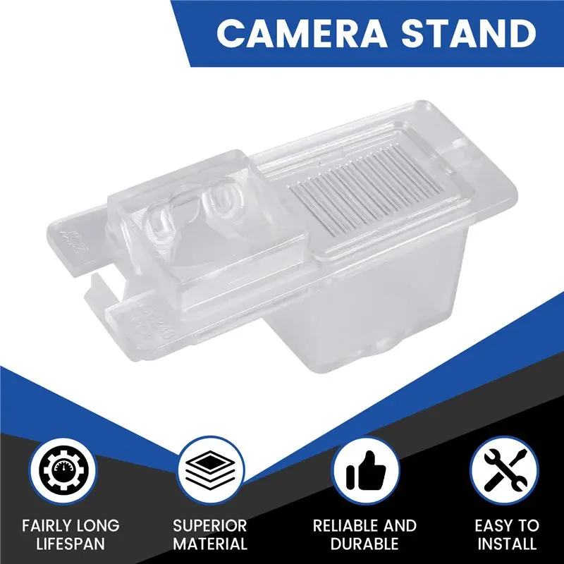 A10E-Car Rear View Camera Bracket License Plate Light Housing Mount For Ssangyong Stavic Rodius Rexton Kyron Korando Actyon
