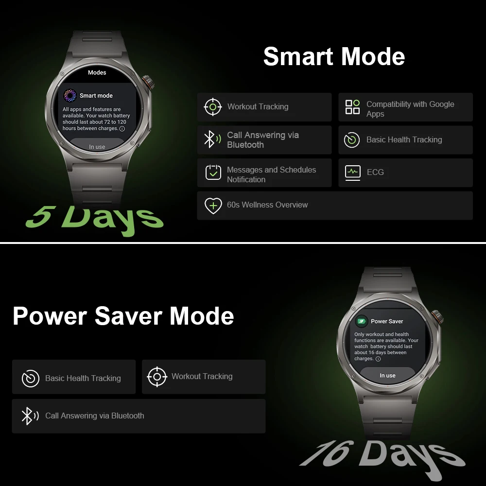 Versión para la UE del reloj inteligente OPPO Watch X3 con Wear OS by Google, monitorización del sueño, autonomía de 16 días, monitorización de la saturación de oxígeno en sangre (SpO2) e IP69; compatible con 4