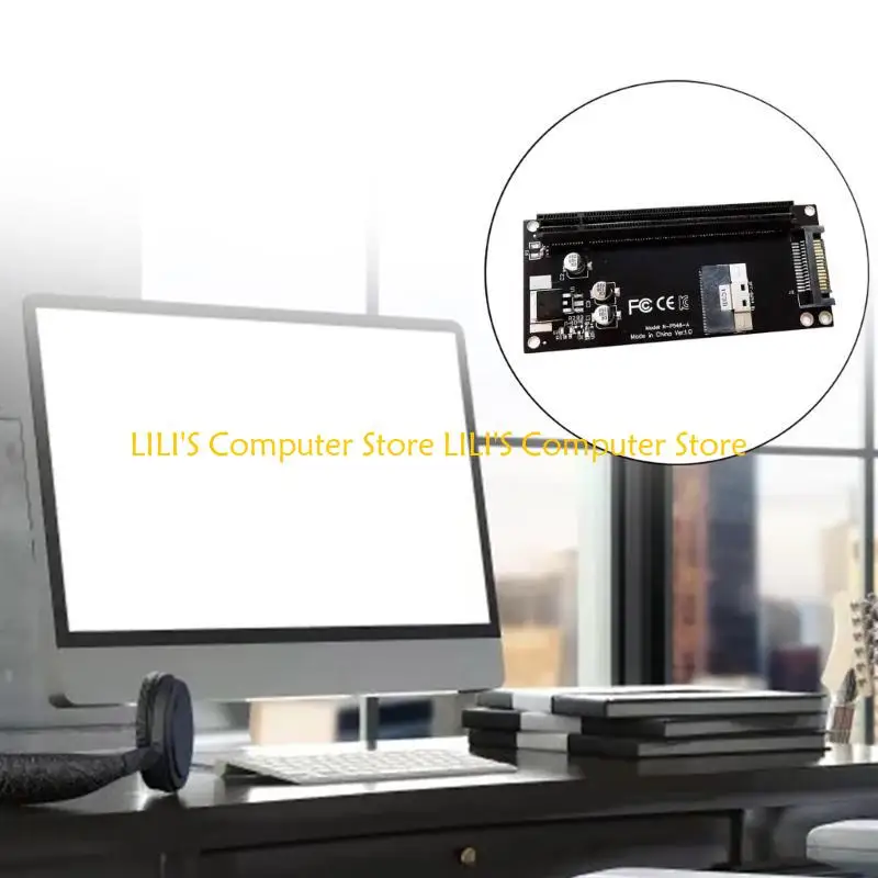 

A52B SFF-8654 8i to PCIe Interfaces Convert Card Adapter Computer Accessory