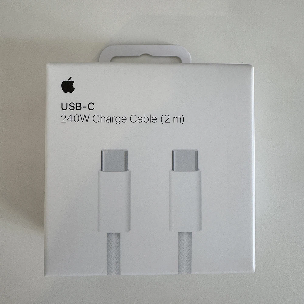 كابل شحن منسوج USB-C من Apple USB-C إلى كابل Lightning إلى كابل USB مع قدرة شحن سريعة لهاتف iphone16Pro Max