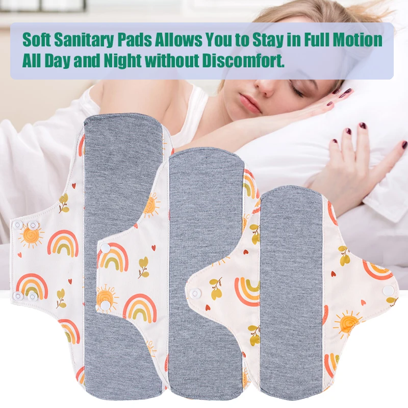 1pc Reusable Washable Panties Panty Liners Feminine Hygiene Pad Period Elderly Maternity Prevent Urine Leakage Daily Pads