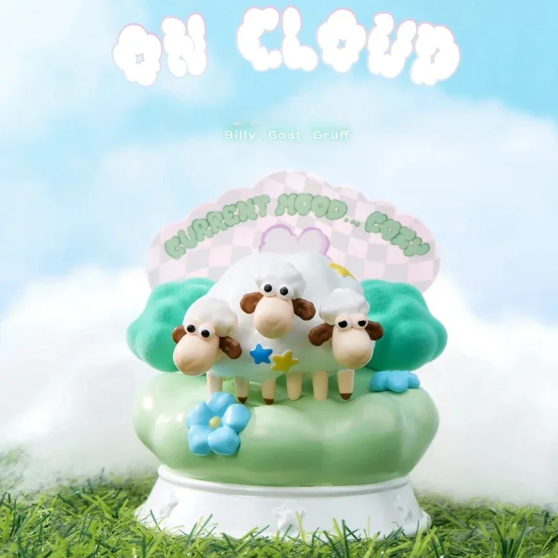 MINISO Blind Box Disney Pixar Series on The Cloud Soft Kawaii Doll Model Desktop Decoration Children Toy Birthday Gift Lotso