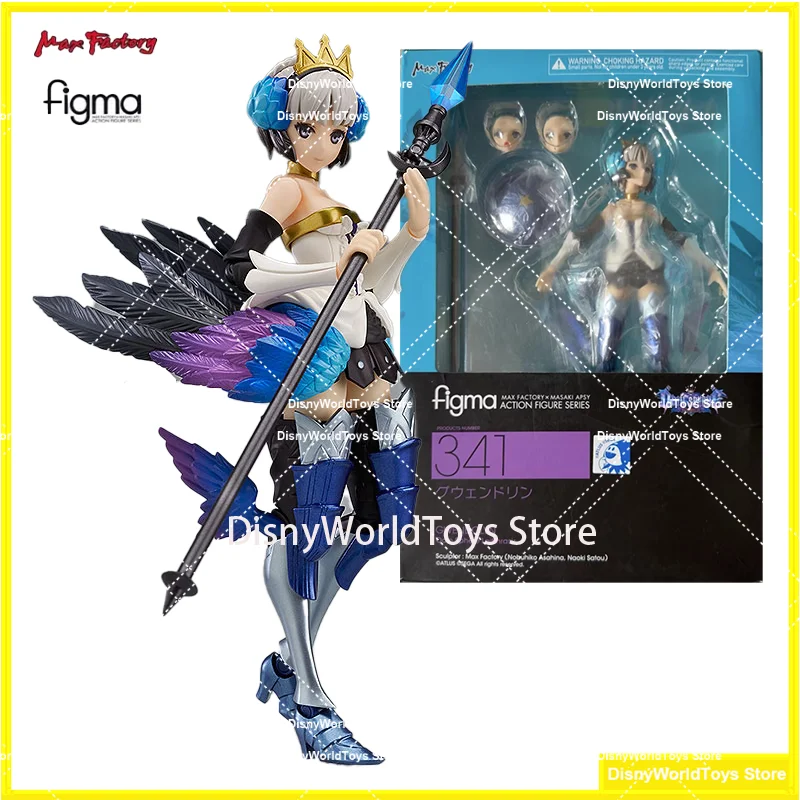 100% Original Figma 341 Odin Sphere Leifdrasir Gwendolyn en Stock Anime colección de figuras de acción modelo Juguetes