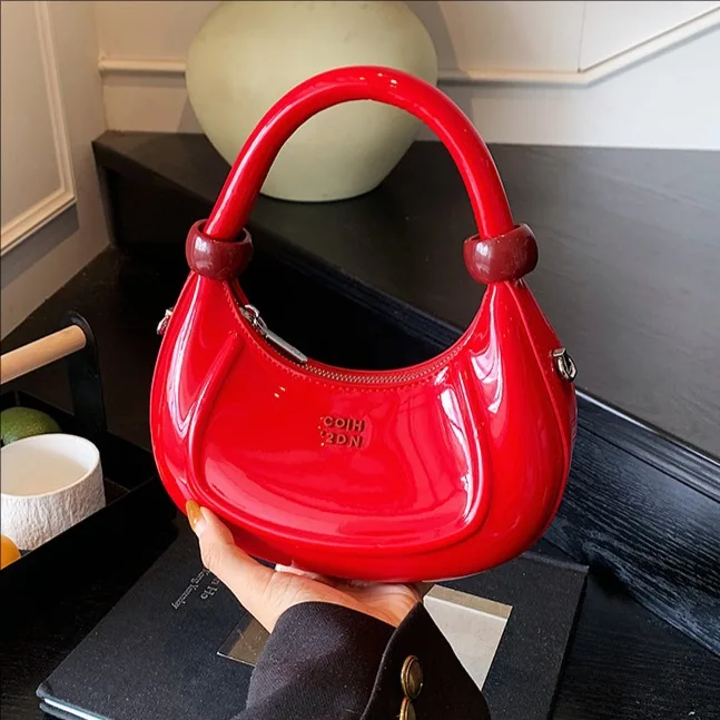 

2025 модная женская сумка-тоут, дизайнерская роскошная сумка, модная винтажная простая сумка через плечо с луной, стильные многосторонние сумки