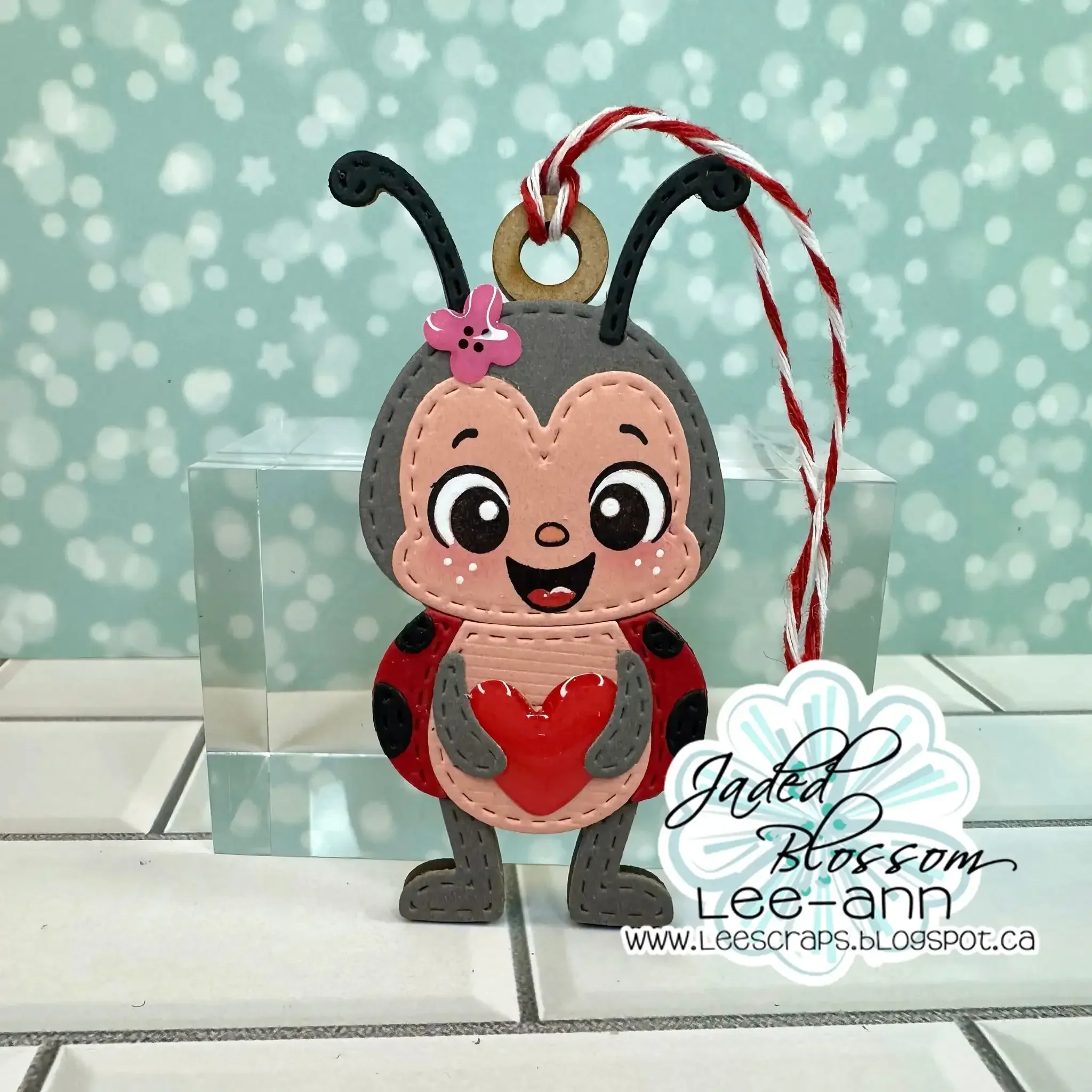 Rainbow Ladybug Metal Cutting Dies Clear Stamps For DIY Scrapbook Craft Decoration Template Card February 2026 Valentine New - view 5