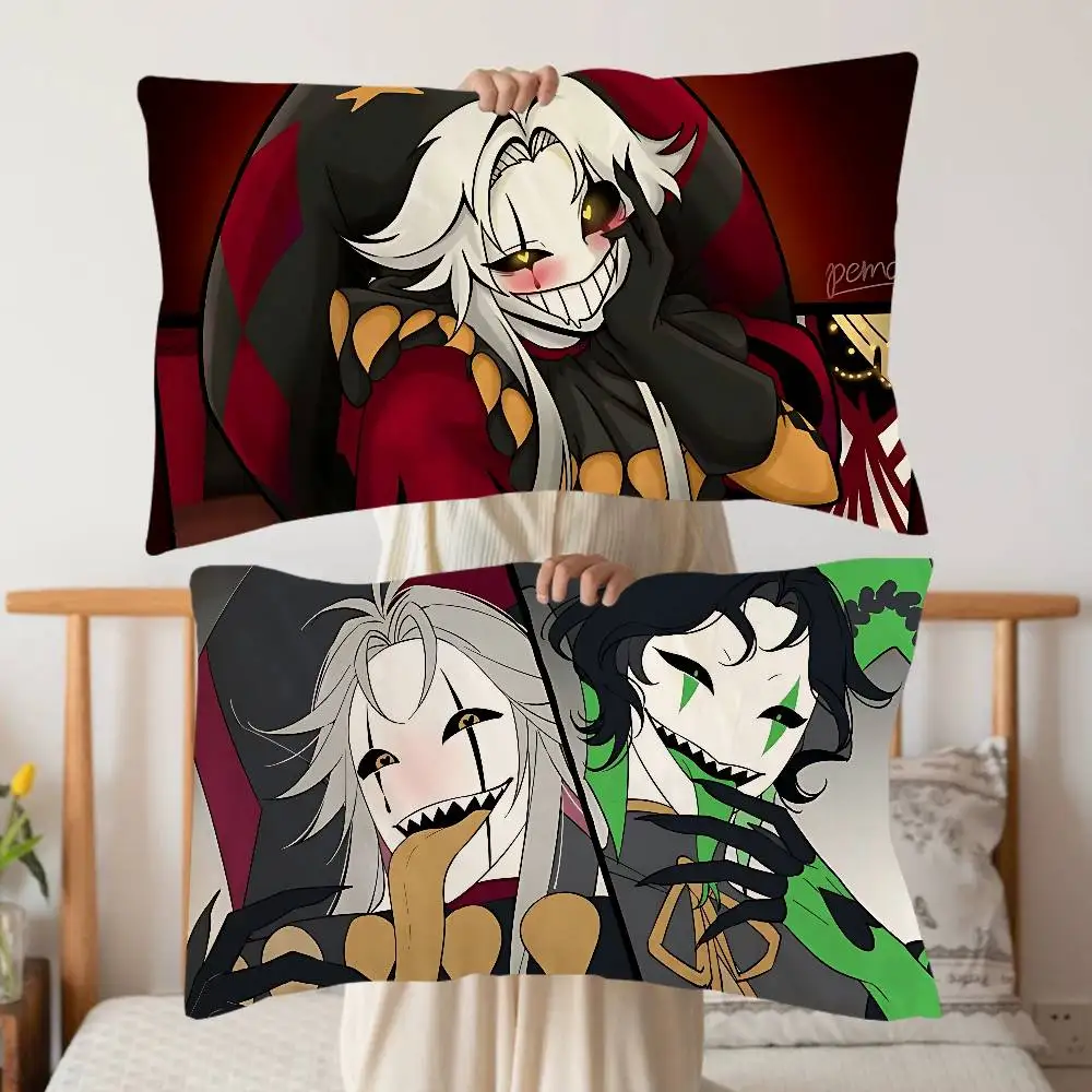 The Freak Circus Pierrot Household Polyester Pillow Cover Pillow Towel Fast-Drying Lightweight & Easy to Clean