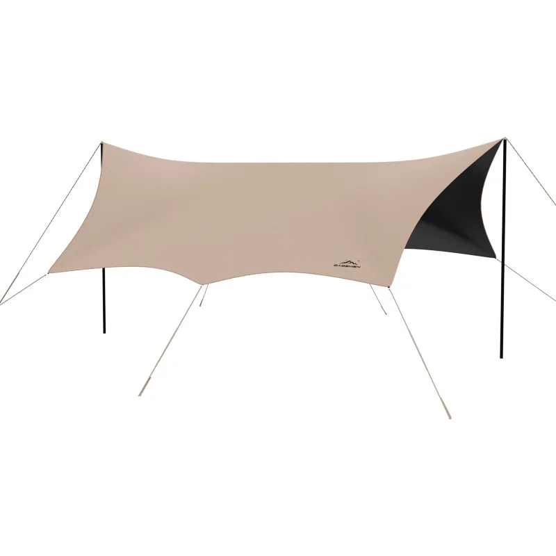 Thickened and enlarged octagonal vinyl canopy tent outdoor camping picnic