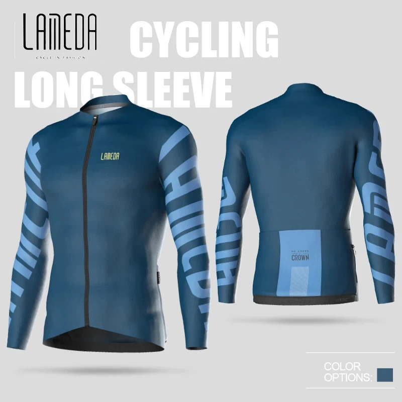 

Lameda Мужская одежда для велоспорта, летняя дышащая быстросохнущая велосипедная майка с длинными рукавами, высокоэластичная велосипедная одежда