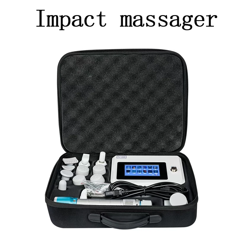 Electromagnetic Shock Ｗave Ｓtrain Orthopedic Pain ED Therapy Dot Matrix Electronic Shock Wave Massage Instrument