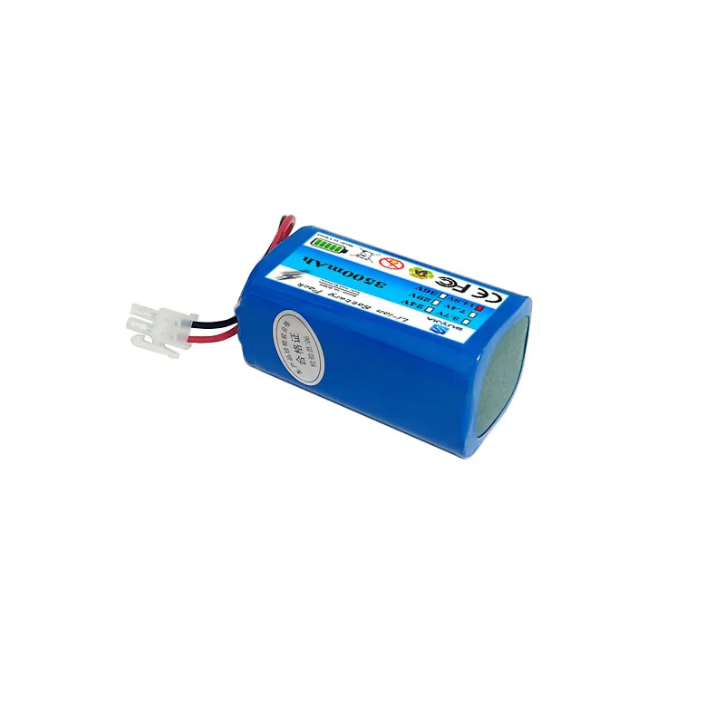 14.8V 2.2Ah/3.5Ah 14.4V 2200mAh/3500mAh Lithium Battery for ILIFE A4 A4s V7 A6 V7s Plus Robot Vacuum Cleaner ILife 4S1P