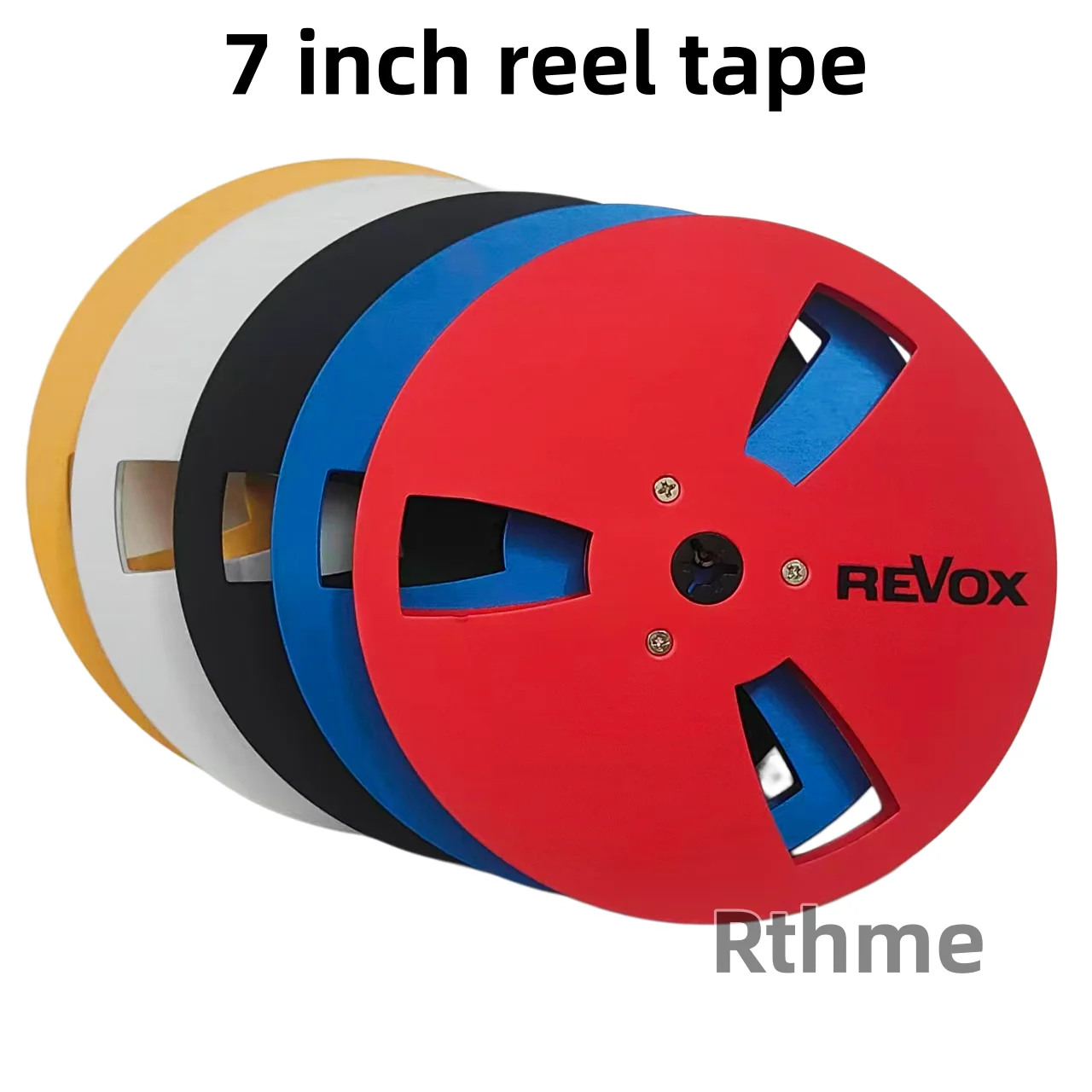 7 Inch Open Reel with 7-Inch Opener Empty Reel Aluminum Reel Tape Reel Tape Empty Ree