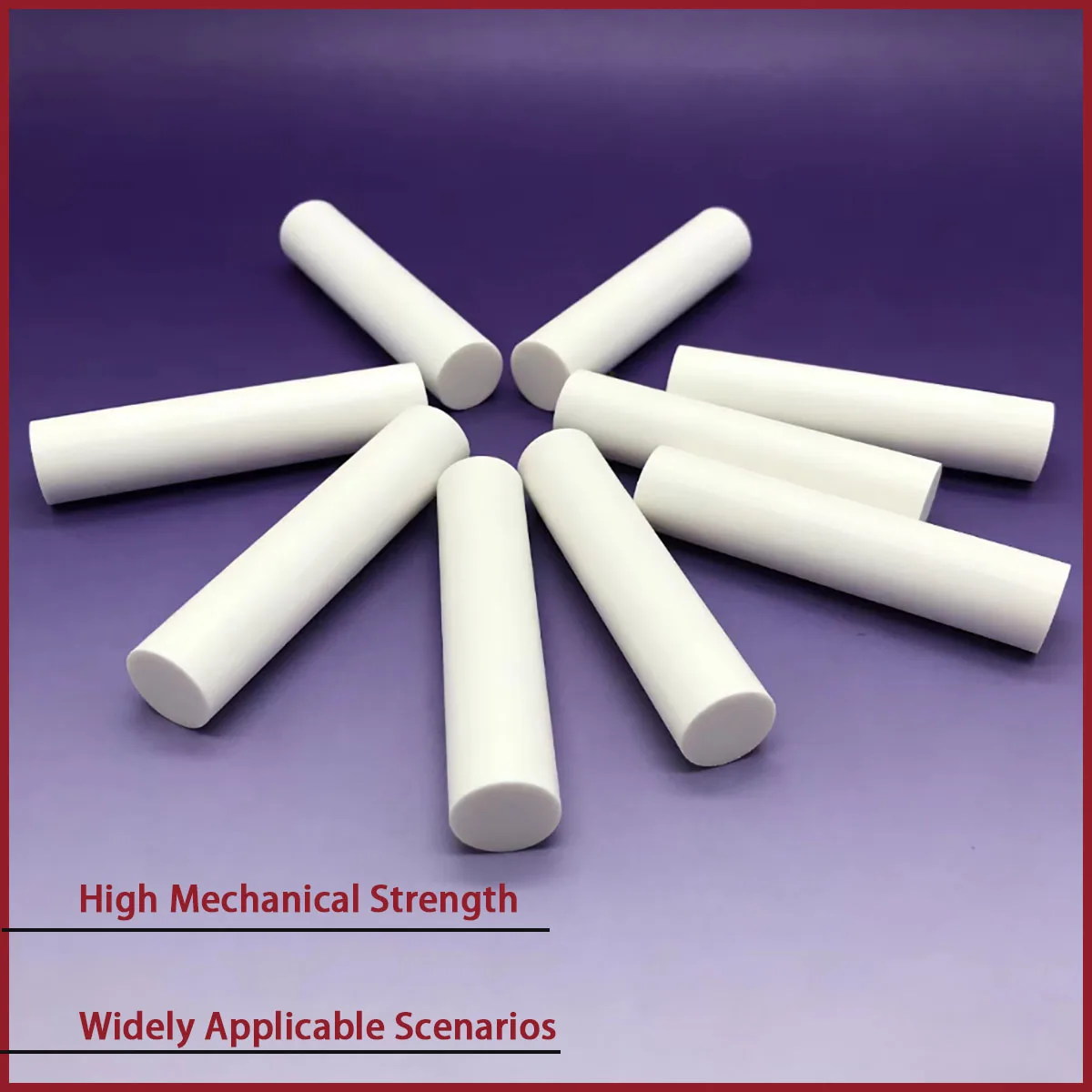 Diameter 0.5-30mm Alumina Ceramic Round Rod Suitable for Various Harsh Working Conditions