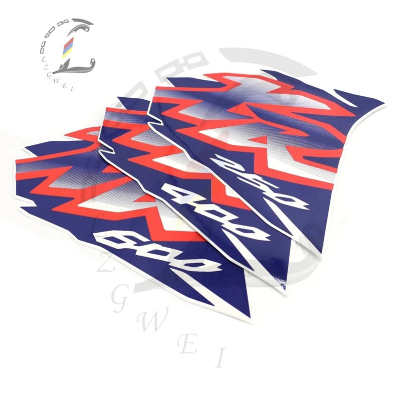 Xr Motorfiets Brandstoftank Decals Voor Honda XR250 XR400 XR600 Xr 250 400 600 Editie Waterdicht Stickers Top Side Bescherming decals