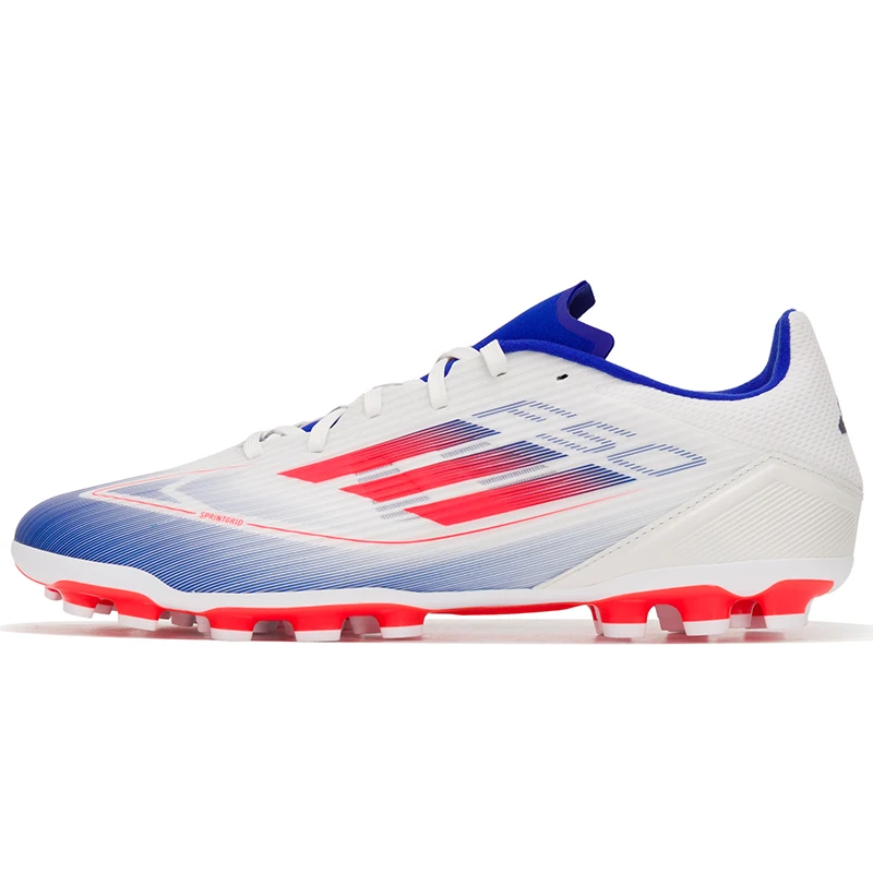 Adidas men's football shoes 2024 fall new F50 sneakers human grass actual short nail football shoes IF1330