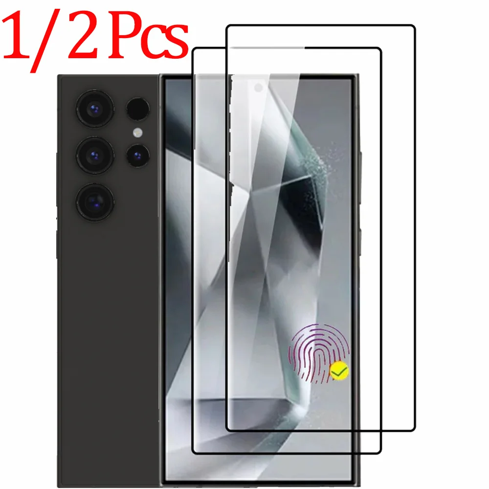 

Protective Glass For Samsung S25 S24 Ultra 5G Screen Protector Samsung Galaxy A55 A54 Tempered Glass S24 Ultra Front Film Samsung a 54 Anti-Scratch HD Phone Film Samsung S 24 Ultra Plus Accessories
