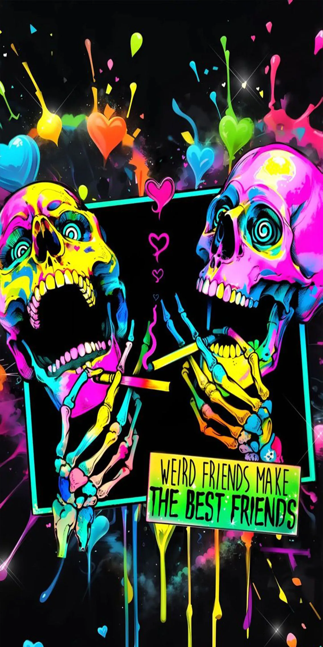 Electric Scooter Anti-slip Sticker Sandpaper Skateboard GripTape Sheet 60*30cm Anime Skeleton Graffiti Pattern