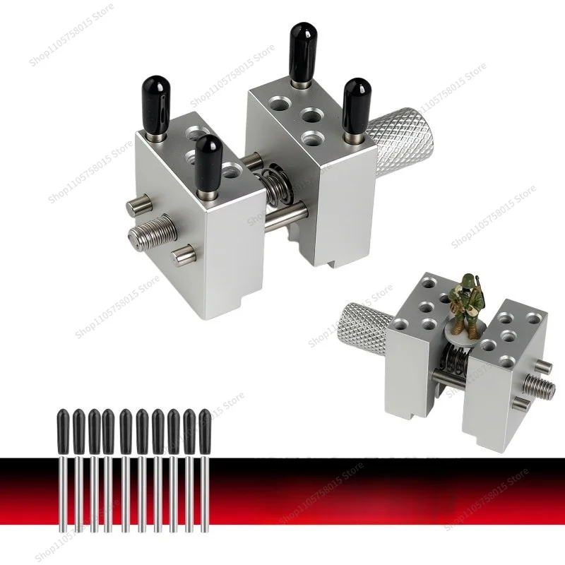 For Metal Mini Bench Clamp Model Components Assembly, Manufacturing, Transformation, Brushing and Polishing