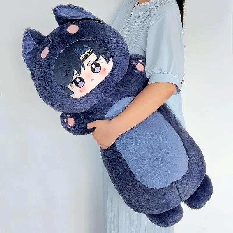 Lalka 80 cm Popiół Królestwa Długa Poduszka Sun Ce Fu Rong Zuo Ci Yuan Ji Liu Bian Guang Ling Wang Poduszka-Lalka Prezent Urodzinowy