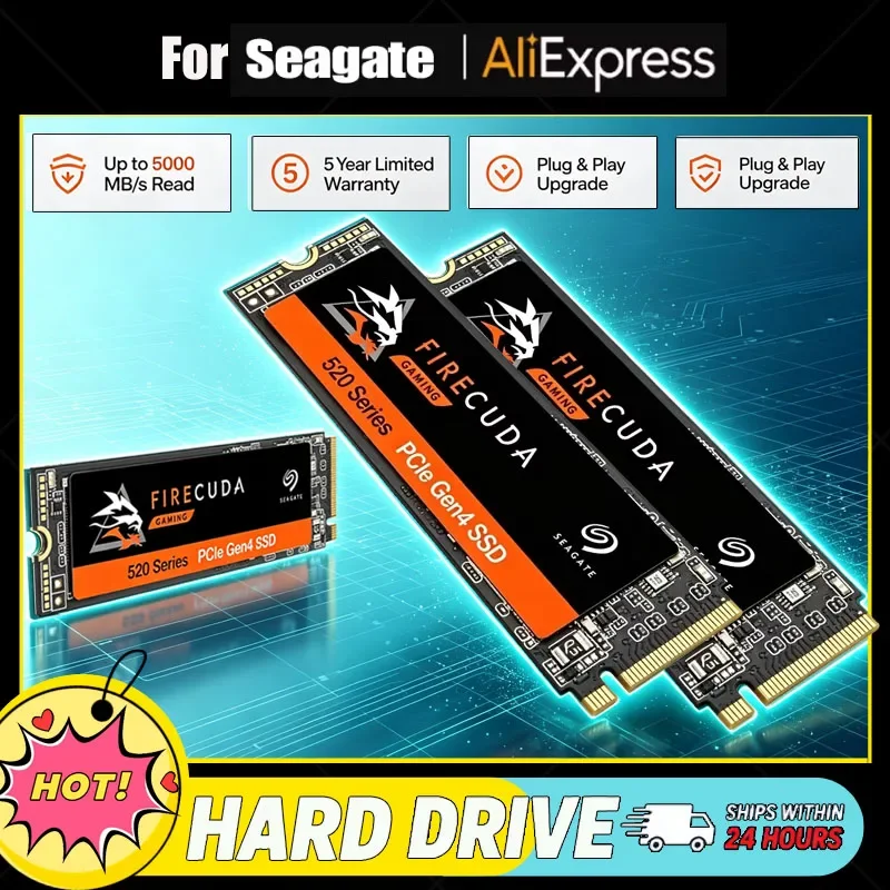 For Seagate External Hard Disk 512GB 1TB 2TB Storage Backup +Ultra-Thin USB 3.0 HDD 2.5 "Portable