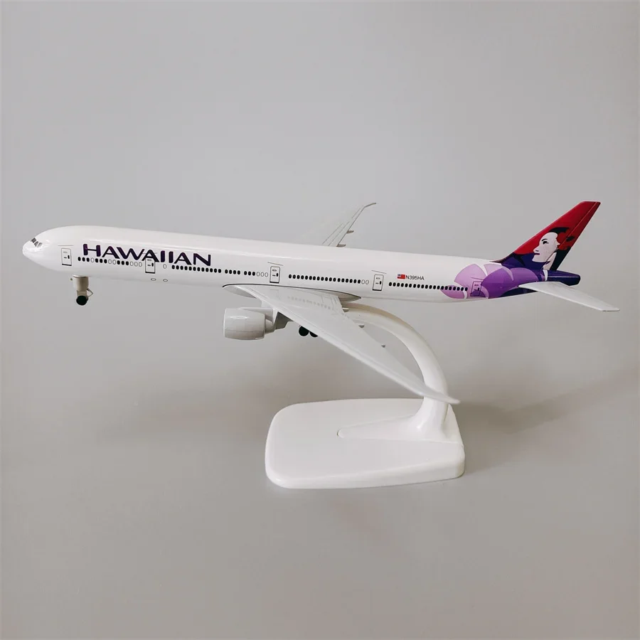 19cm Alloy Metal UNITED STATES American Air HAWAIIAN B777 Airlines Boeing 777 Airways Diecast Air Plane Model Aircraft w Wheels