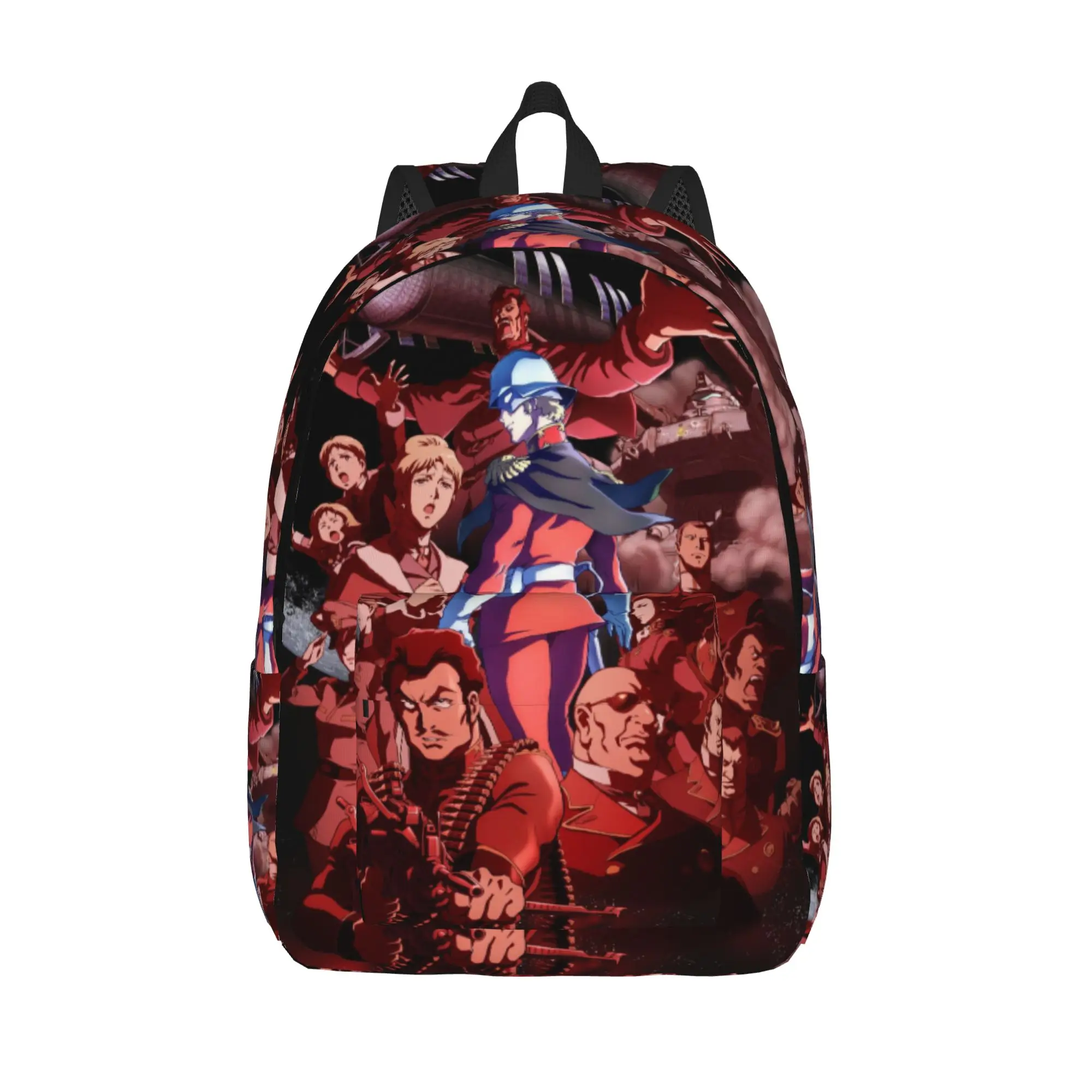 mobile suit gundams Cool Backpack Durable High School Business  Daypack for Men Women Laptop Computer Canvas Bags