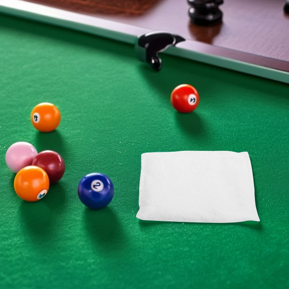 

6Pcs Talcum Powder Bags Pool Table Accessories Dry Hands Billiard Powder Bag for Cue Grip Billiards Training Device