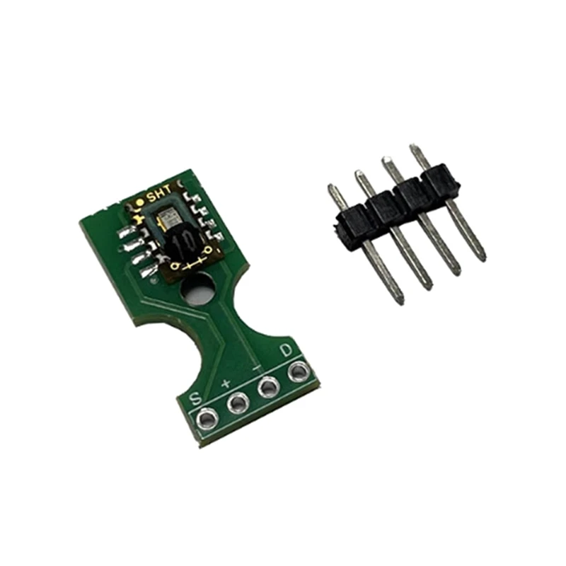 SHT10 ดิจิตอลความชื้นและอุณหภูมิเซนเซอร์โมดูลการพัฒนาบอร์ดสําหรับ Data Collector Probe I2C การสื่อสาร