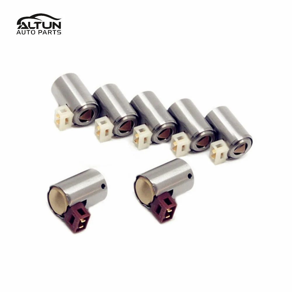 

Подходит для Audi A3, VW Golf, Jetta, Passat, Skoda 01M 01N 01P электромагнитный клапан коробки передач + комплект внутреннего жгута проводов