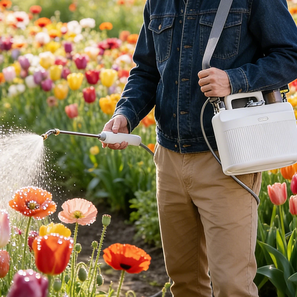 

5L Electric Garden Sprayer Pesticide Spray Watering Flower Electric Tools Rechargeable 2200mAh Battery Mini Atomization Sprayer