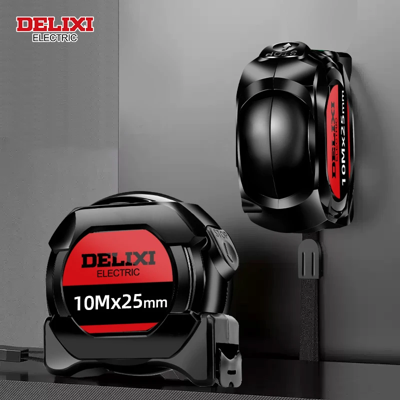 3/5/7,5/10 m selbstsicherndes einziehbares Maßband, metrisches Maßband, bruchsicheres ABS-Gehäuse