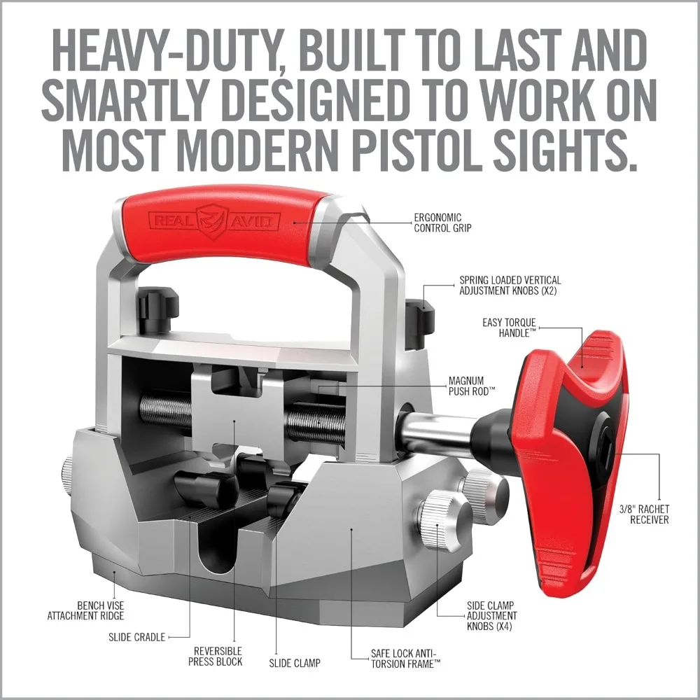 Master Gun Sight Pusher, серый/красный
