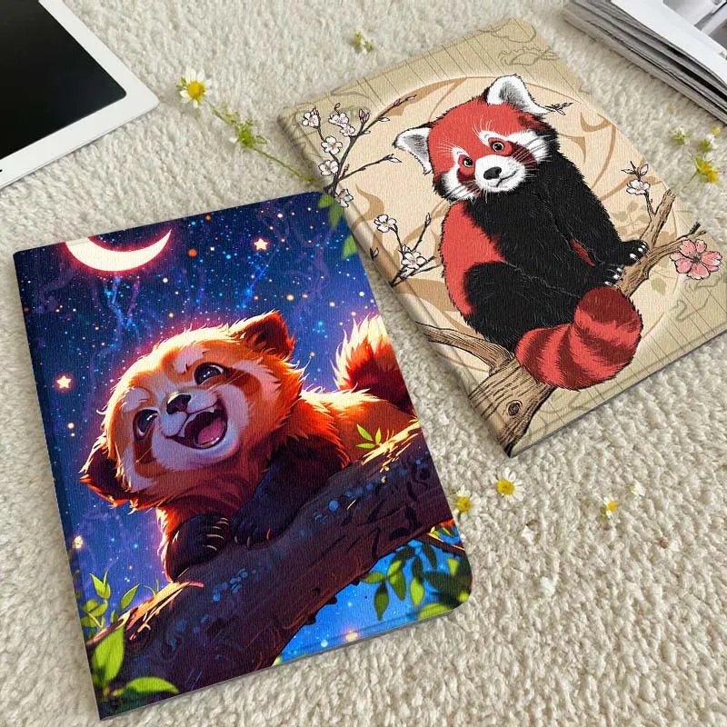 

Red Panda Cute Creative Gift For iPad 7 8gen 9gen 10th 11th Pro 11 13 2 12.9 10.9 10.2 9.7 2025 2024 2021 Tablet Case