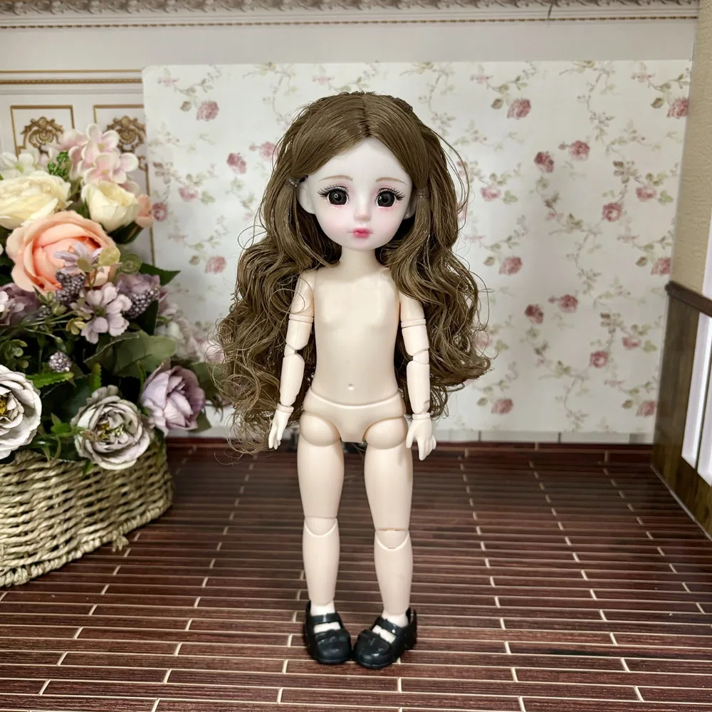 

Без одежды 1/6 кукла BJD, платье, многосуставное тело куклы, белая кожа, подвижная замена куклы, тело для девочек и детей