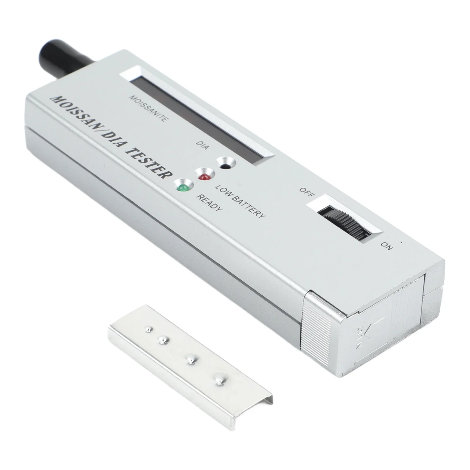 For Moissanite And Tester Pen High Accuracy Gemstone Selector Jewelry Tool Portable Metal Alloy Detector With Audio Alarm
