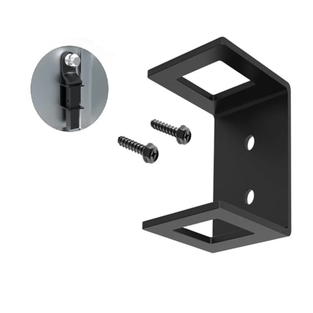 2 Inch Trailer Hitch Storage Bracket C Shape Steel Holder for Organizing Trailer Hitches in Pickup For Truck Bed