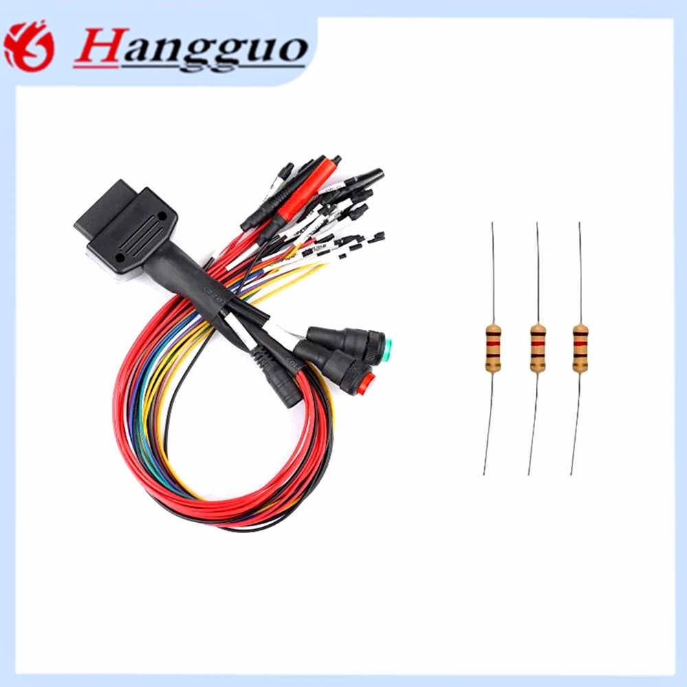 For ECU Programing   Professional split three-core cable full protocol OBD2 jumper cable For ECU Programing