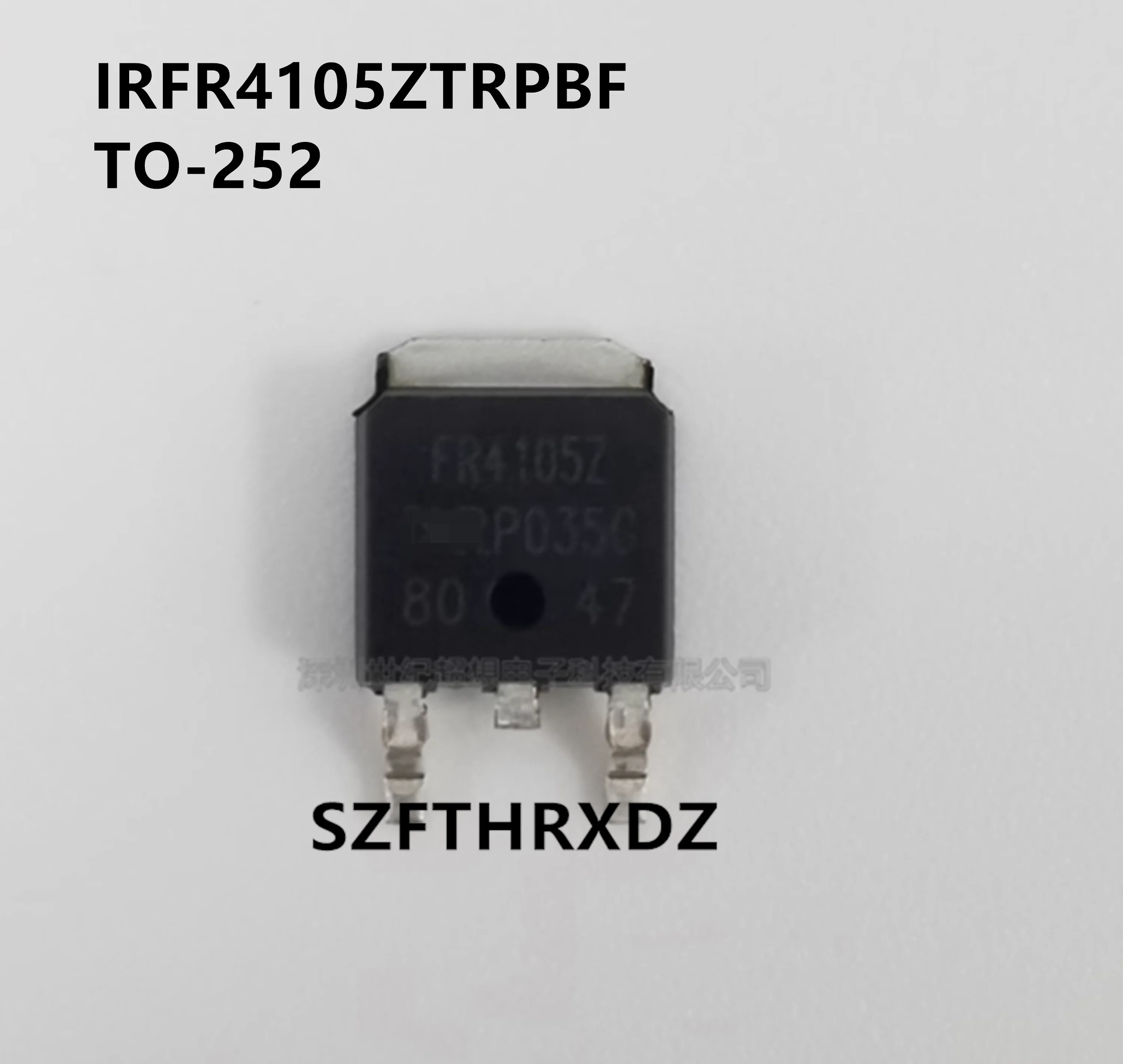 

10pcs 100% New Imported Original IRFR4105ZTRPBF FR4105Z 55V 30A 48W TO252 Field-effect transistor