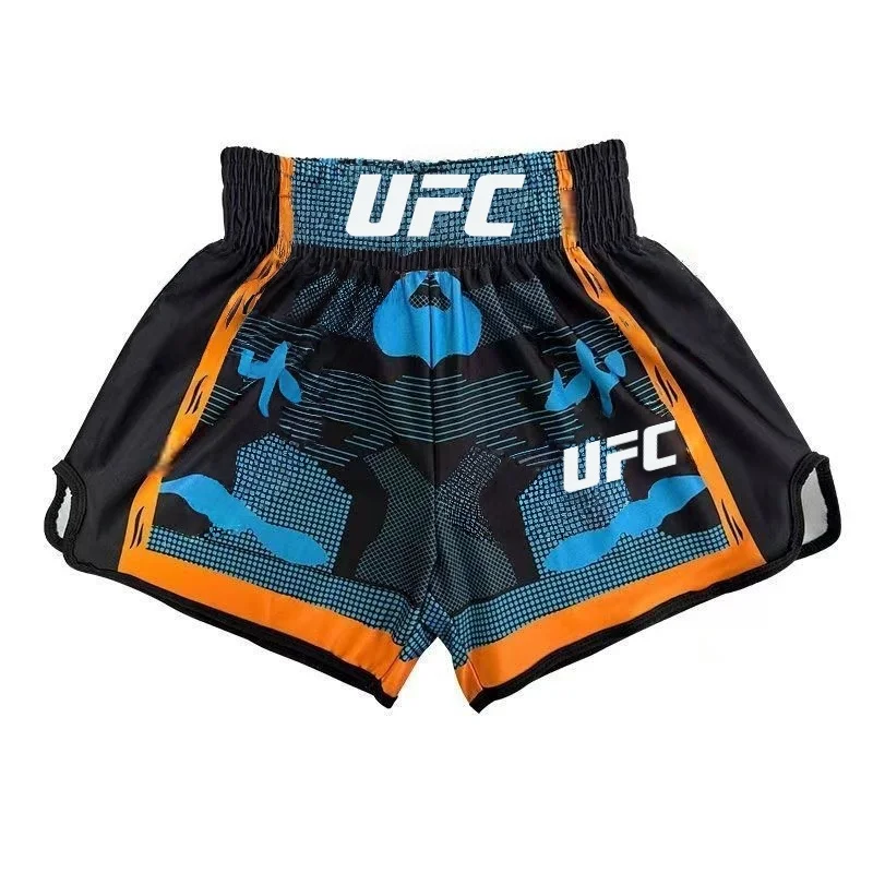 

UFC MMA Новые мужские и женские шорты для боевых тренировок — дышащие, быстросохнущие, влагопоглощающие спортивные брюки для фитнеса