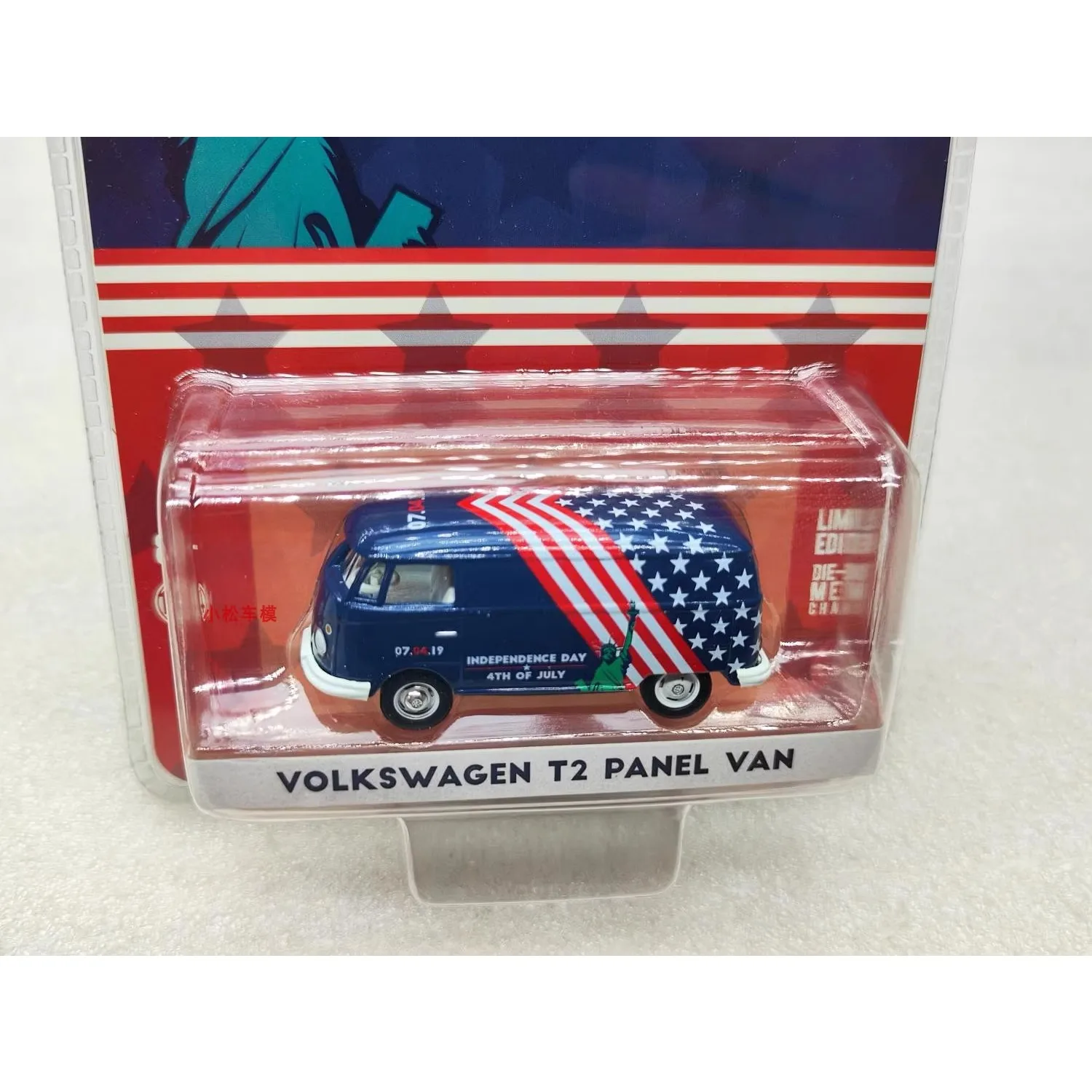 

1:64 2019 Volkswagen Type 2 Panel Model - Independent Daily Spot Advanced Car Model Collectibles