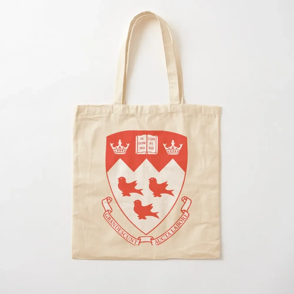 

McGill University Icon Tote Bag cute tote men Gift