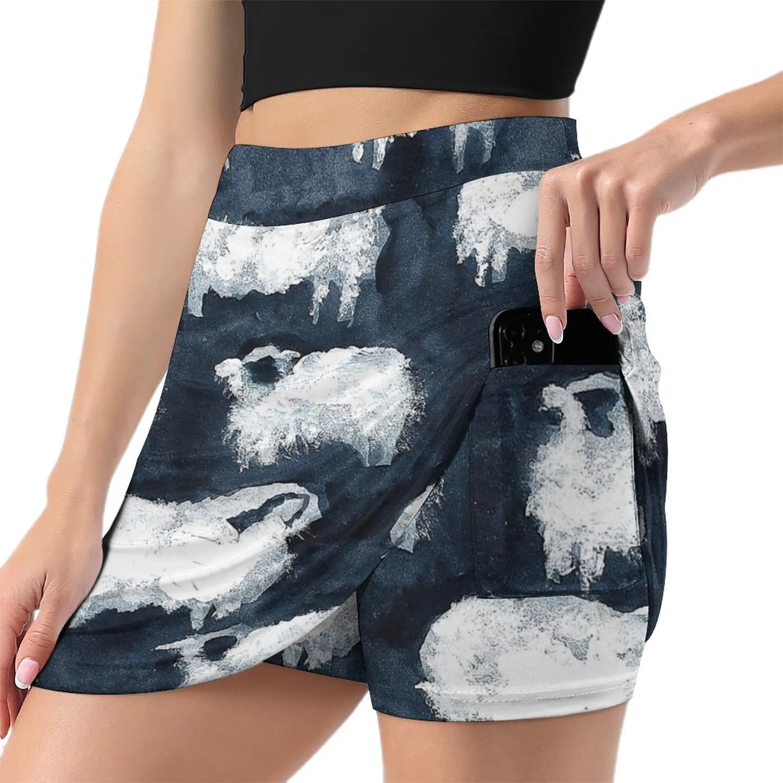 Sheeps Light Proof Trouser Skirt japanese style Skort for women women's golf wear summer women clothing 2023 new arrivals